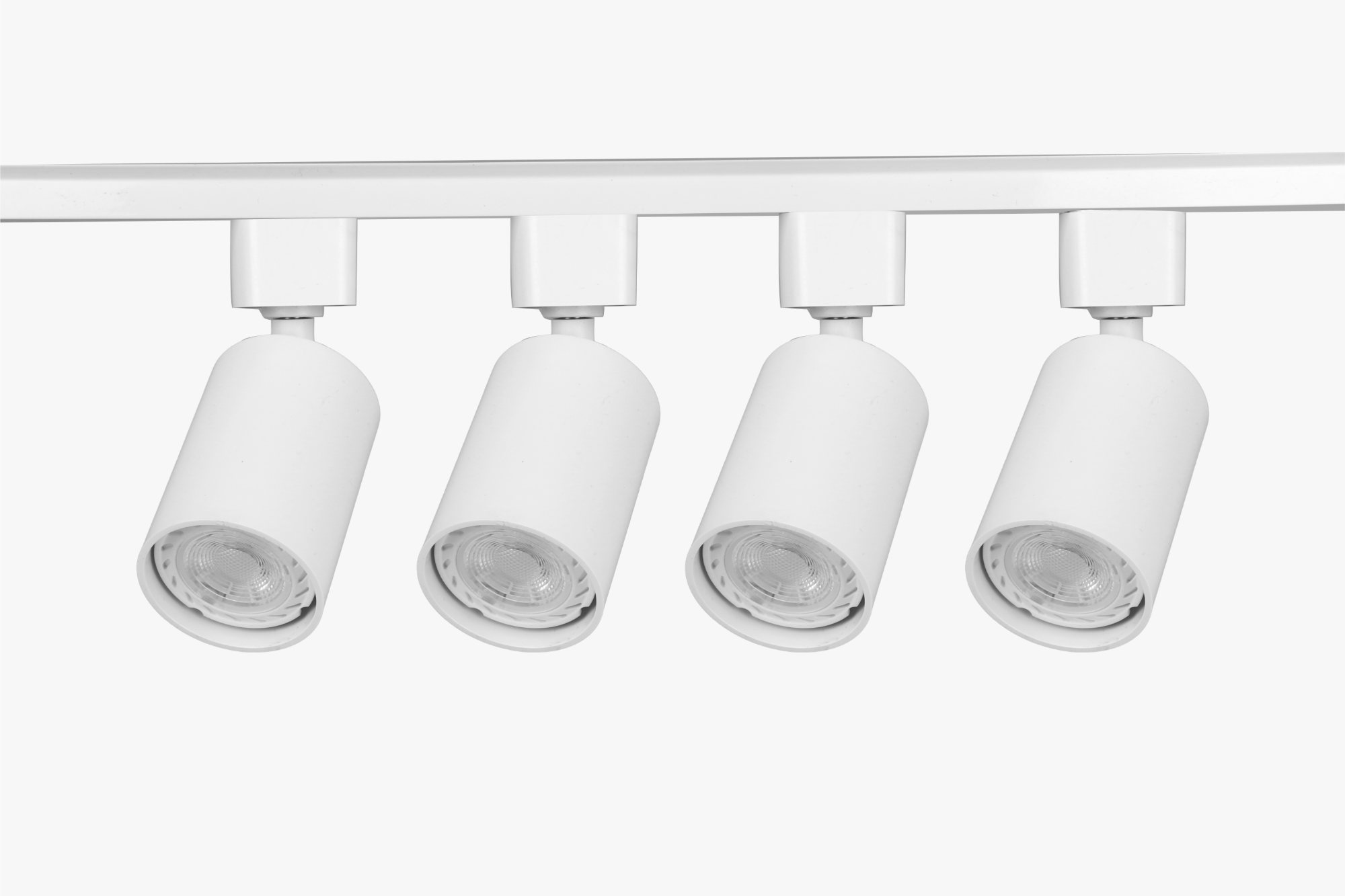 Светильник трековый однофазный набор из 4х шт. под лампу GU10, шинопровод 80 см. Белый TR70-SET4-GU10-WH