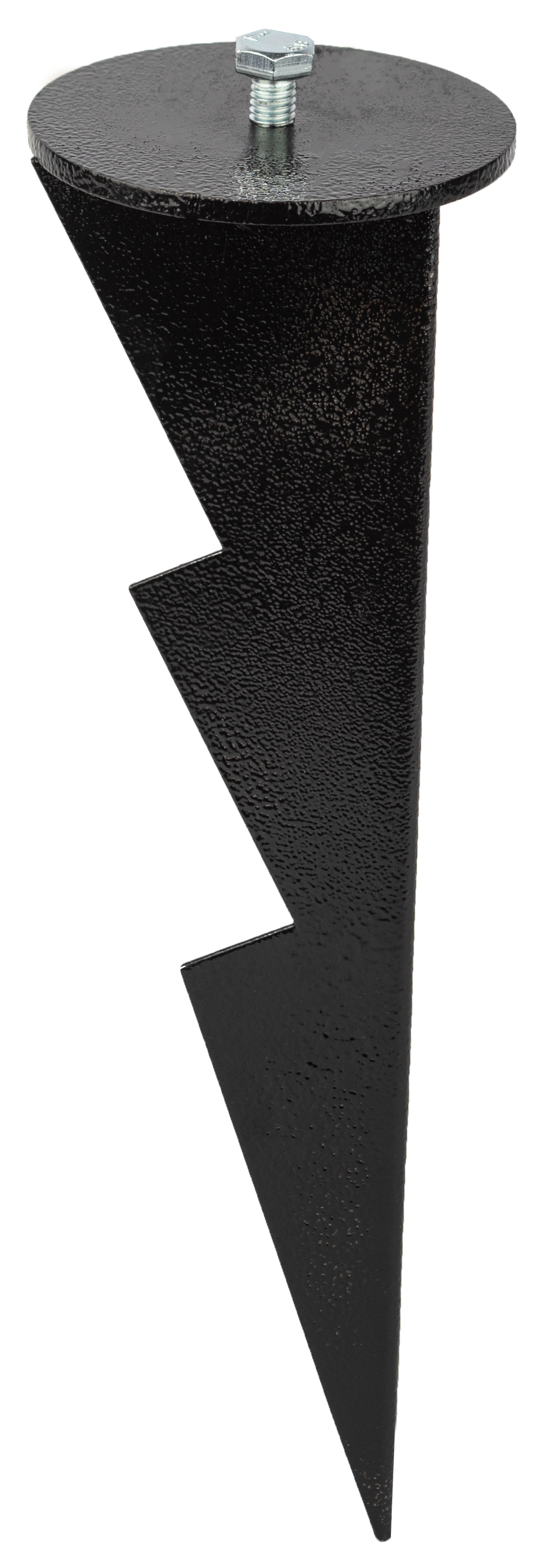 Держатель грунтовый ДГ-02 для прожекторов и ландшафтных светильников черный для крепления в грунт