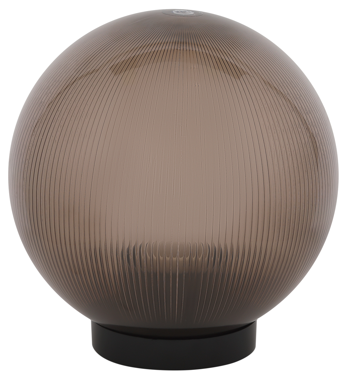 Светильник на опору/кронштейн НТУ 02-60-205 шар дымчатый призма IP44 Е27 max60Вт d200mm