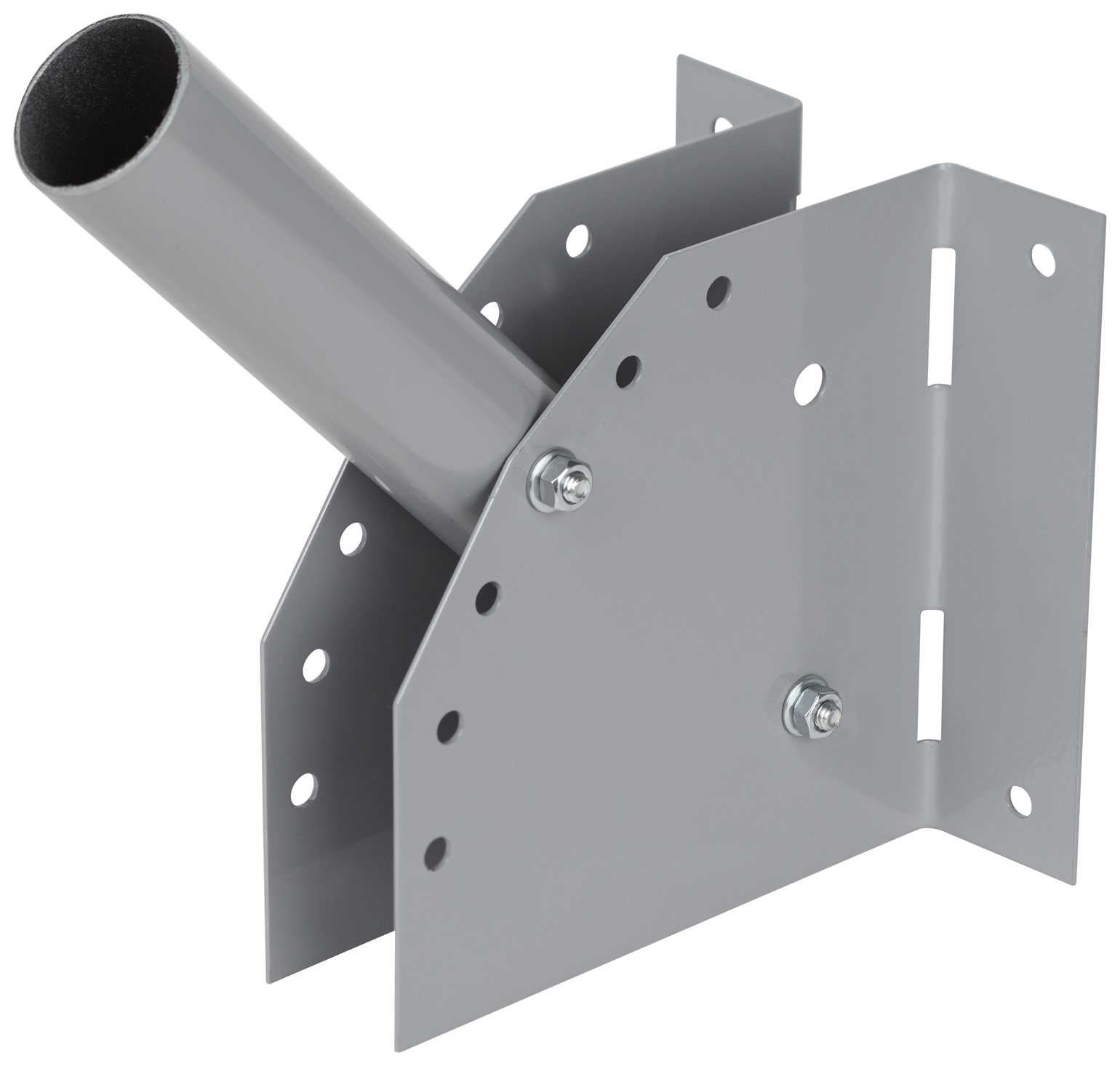 Кронштейн для уличного светильника с переменным углом 250мм d38мм SPP-AC2-0-230-038