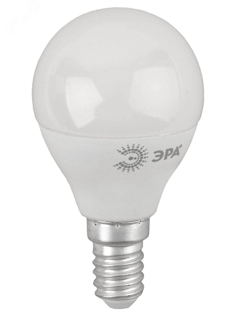 Лампа светодиодная LED P45-8W-840-E14(диод,шар,8Вт,нейтр,E14) Б0030023 ЭРА - превью 2