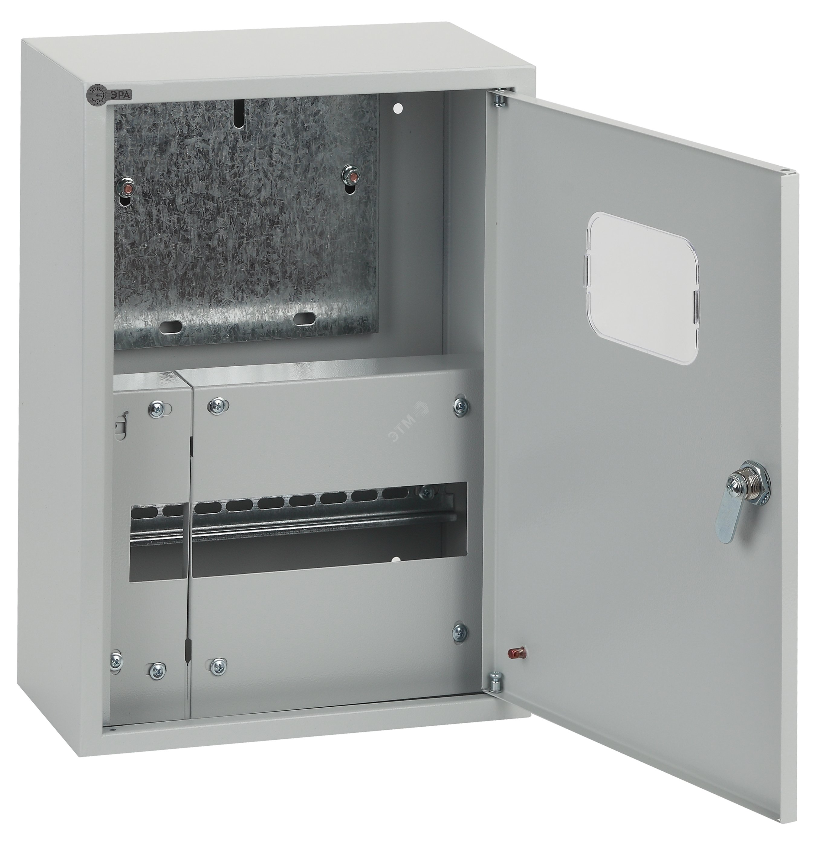 Изображение товара Металлический корпус ЩУРн-1/12 IP31 для учета и электросчетчиков компании ЭРА