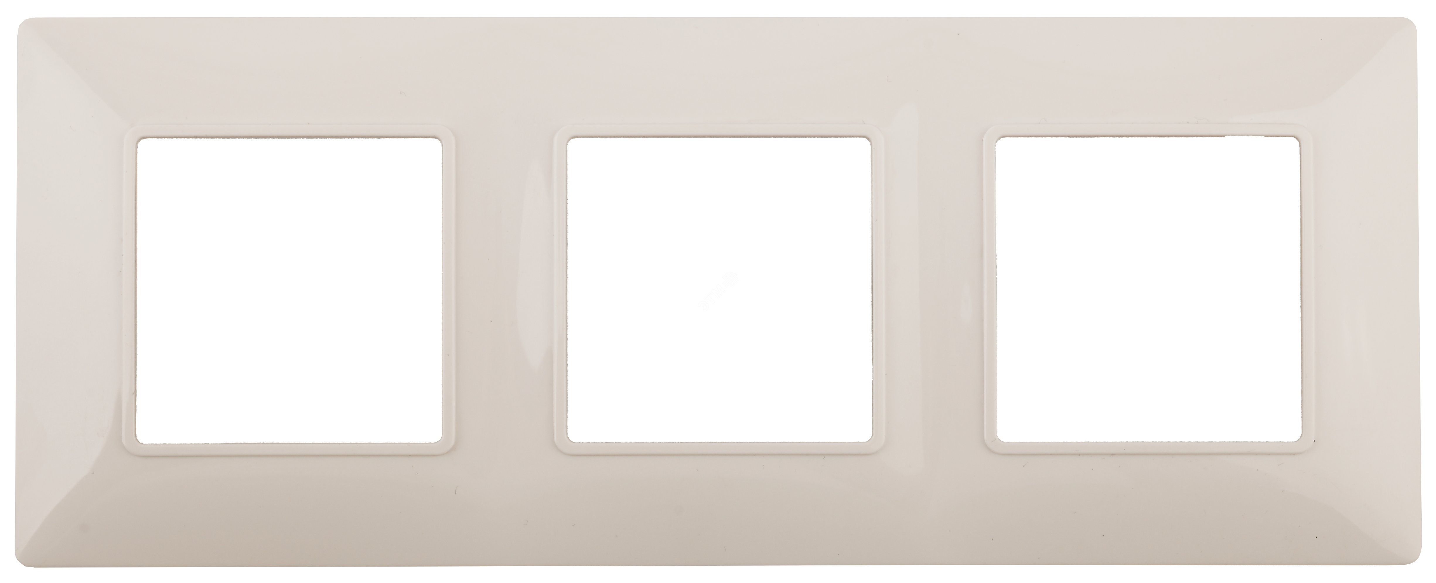Изображение товара Рамка для розеток и выключателей ЭРА Elegance 3 поста слоновая кость Пластик