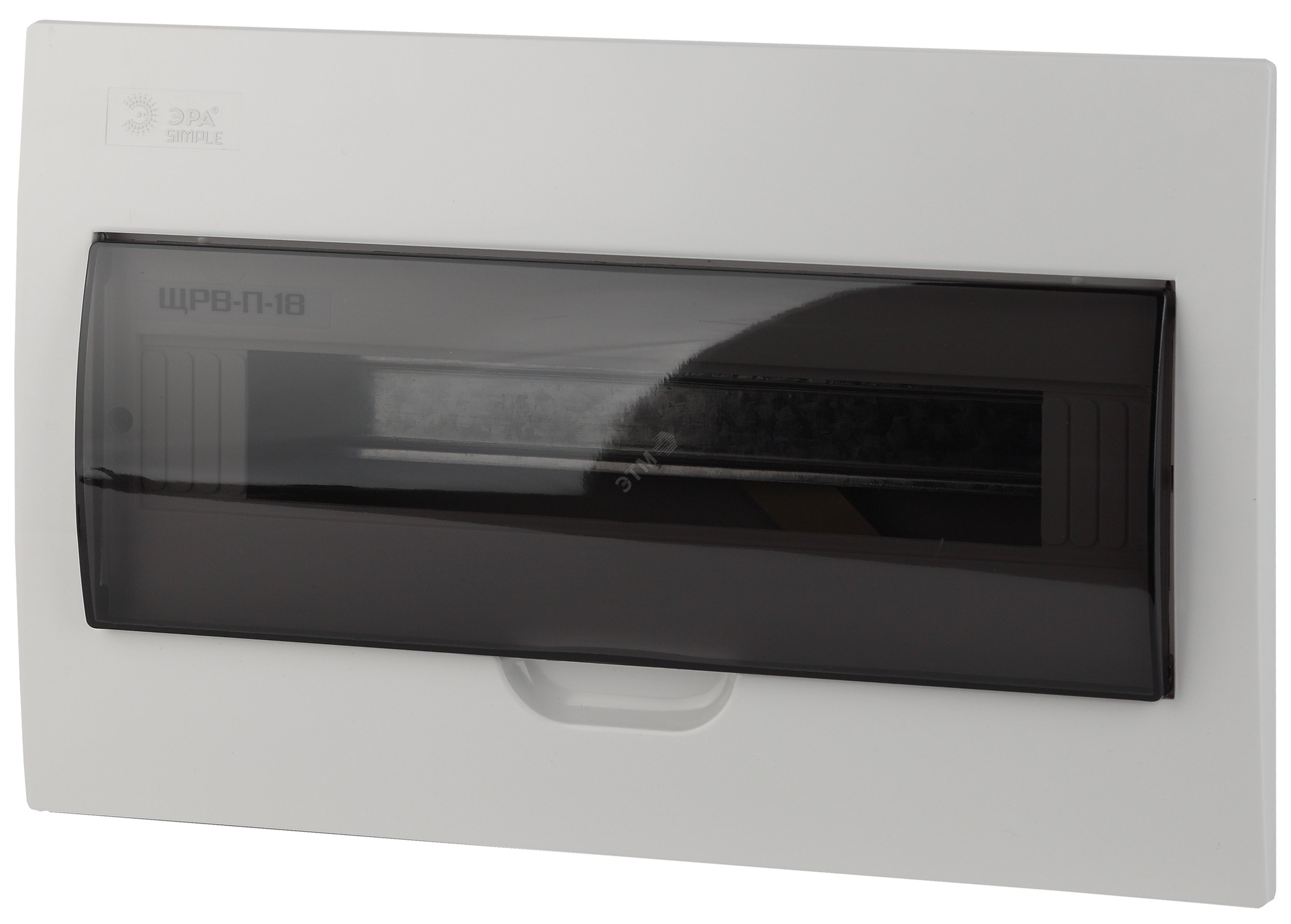 Изображение товара Корпус пластиковый встраиваемый ЭРА SIMPLE ЩРВ-П-18 IP41 белый