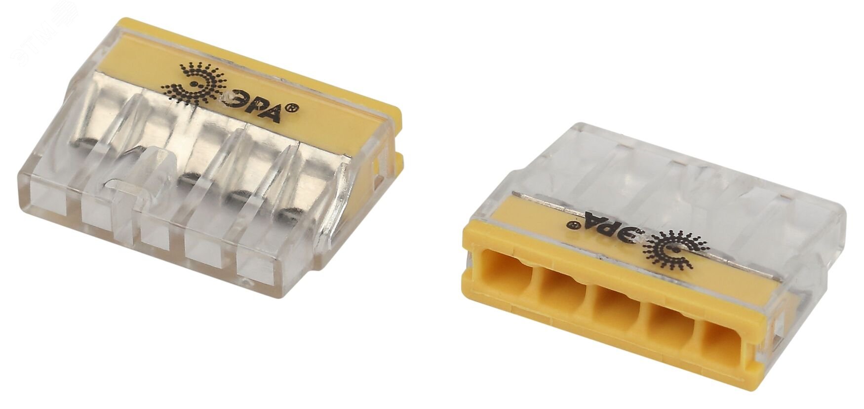 Изображение товара Клемма быстрозажимная 2273-205 компактная 5-проводная 0.2-2.5 мм2 NO-225-435 (упаковка 2 шт.) (упак)