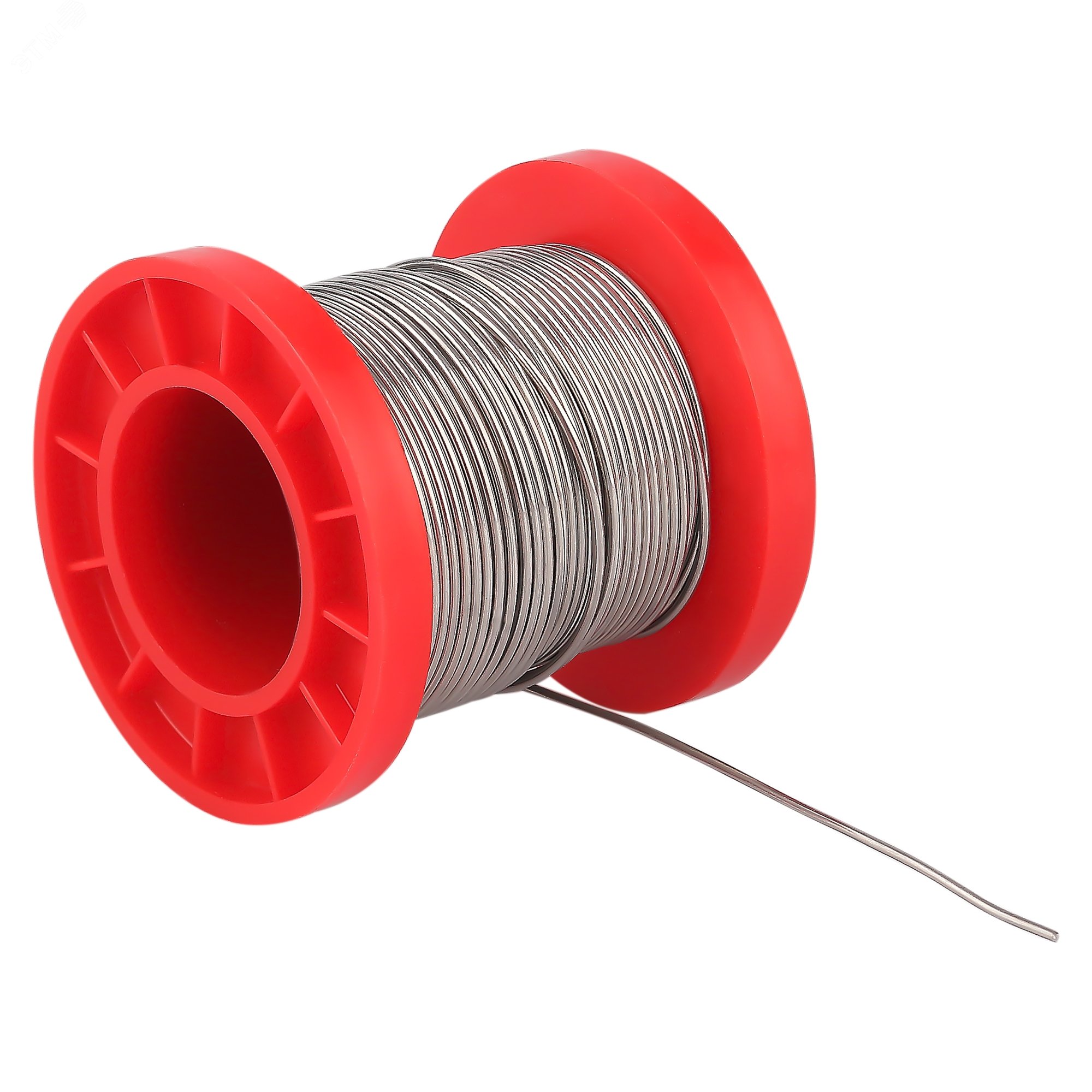 Изображение товара Припой для пайки ПОС 61 проволока D 1,0 мм катушка 100 грамм PL-PR05 (шт)