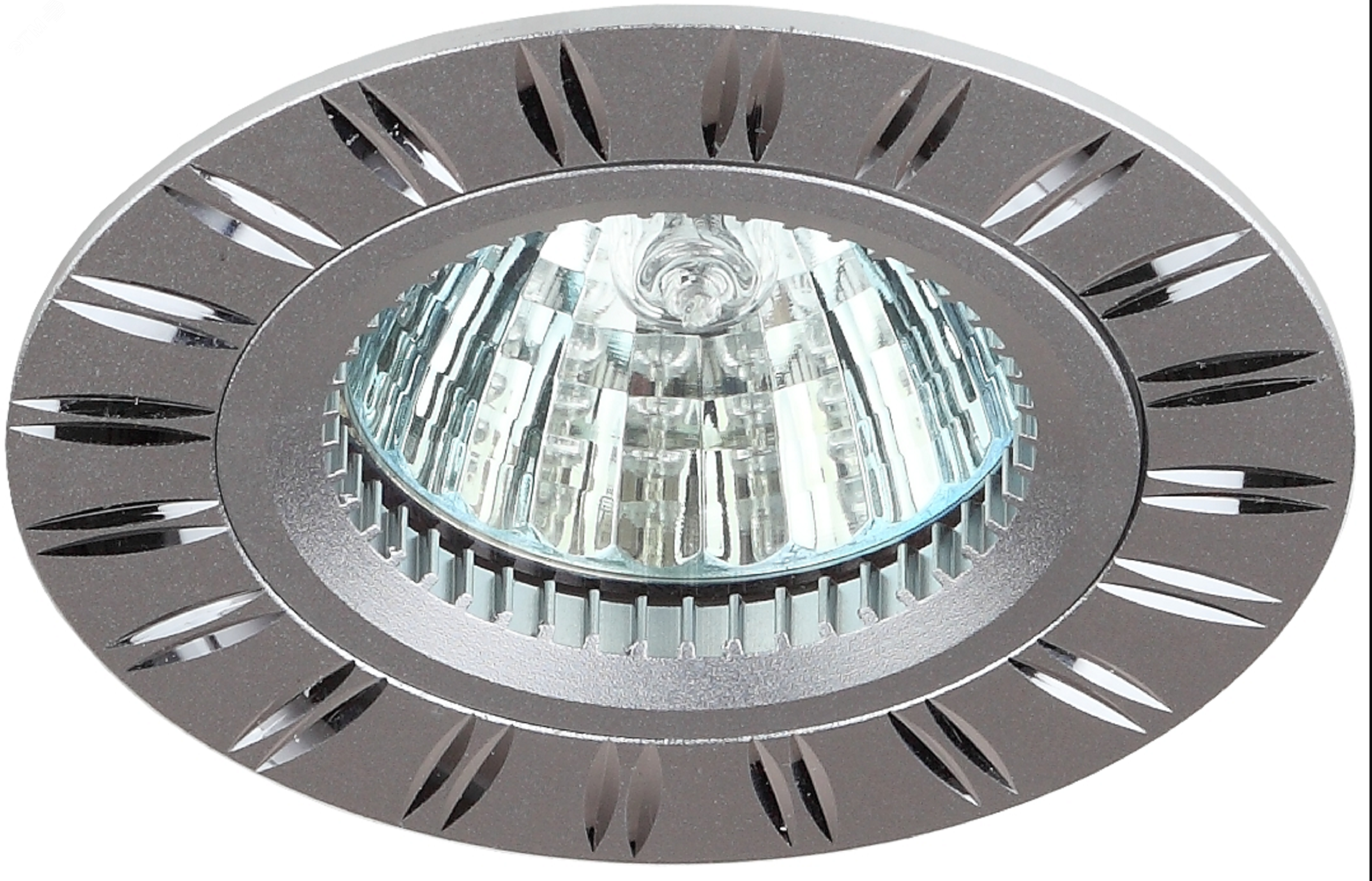 Изображение товара Встраиваемый алюминиевый светильник KL33 AL/SL/1 MR16 12V 50W серебро