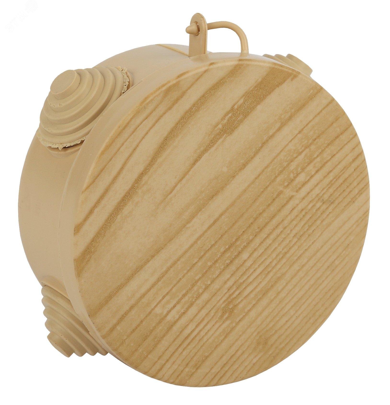 Изображение товара Коробка распаячн. открытой установки КОР (сосна) 65х40мм с гермовводами 4 вх. IP54 (60/1800) (шт)