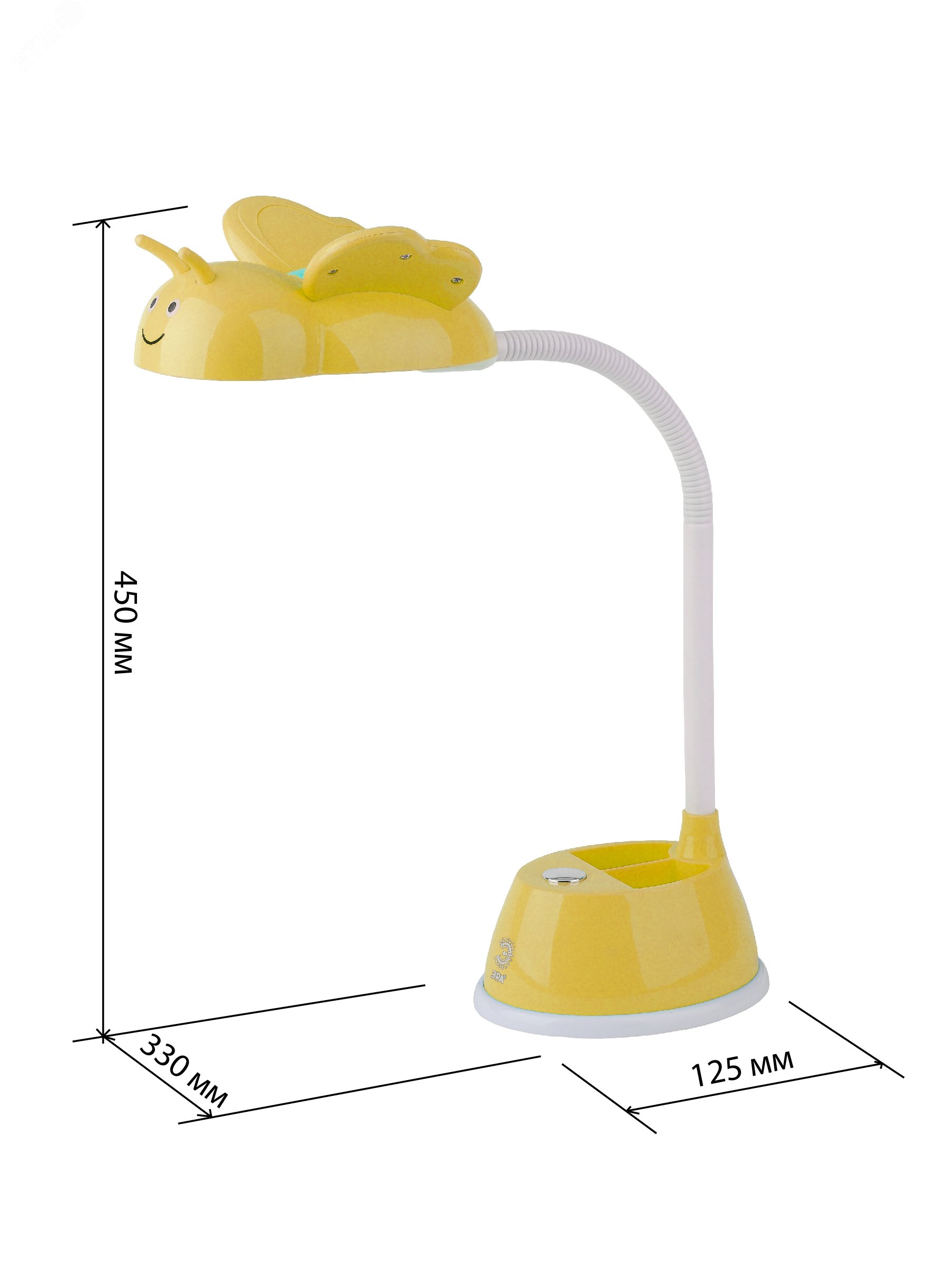 Светильник настольный светодиодный желтыйNLED-434-6W-Y Б0031618 ЭРА - превью 4