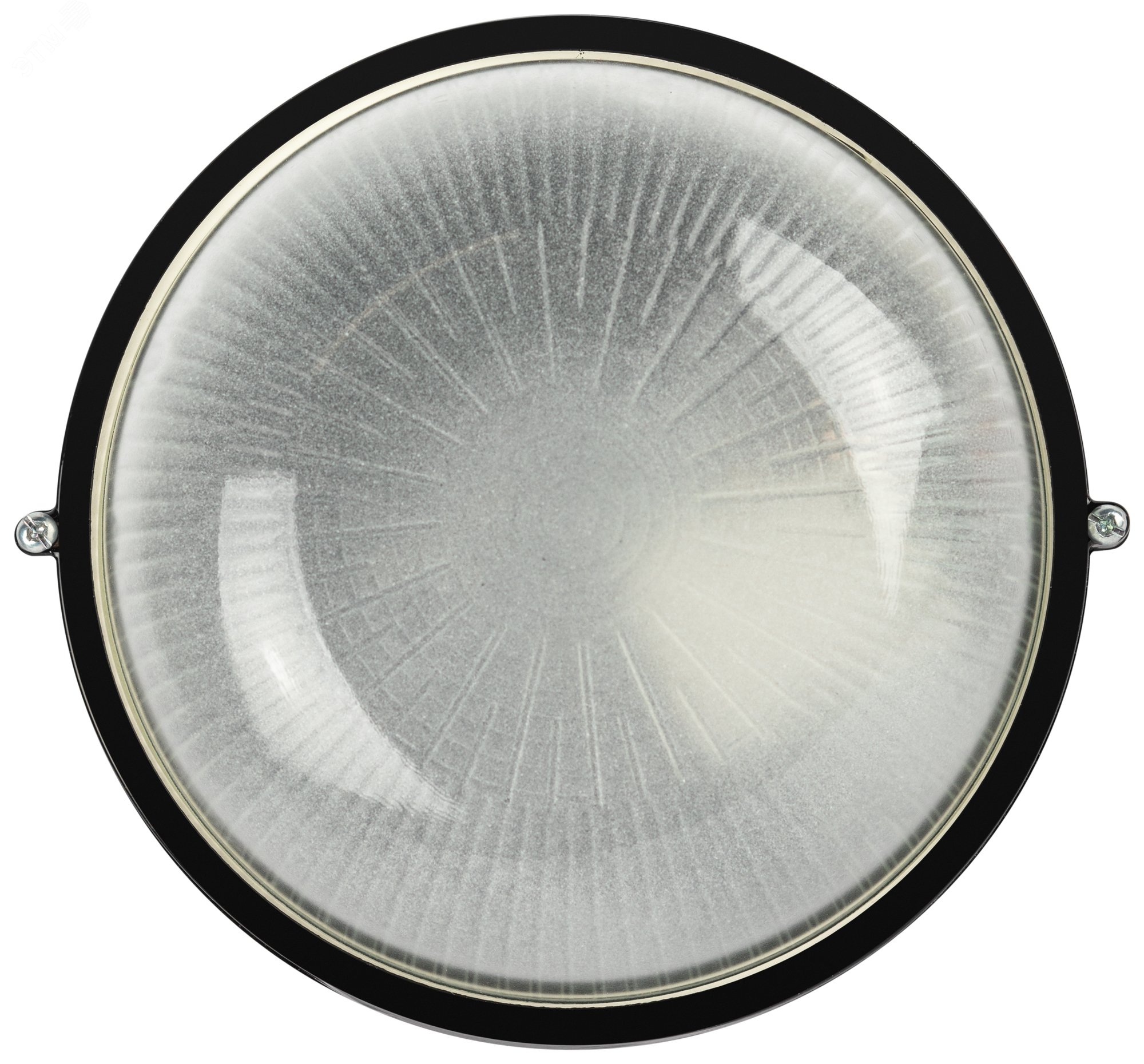 Изображение товара Светильник НБП 03-100-001 Акватермо алюминий/стекло IP54 E27 max 100Вт D240 круг черный (шт)