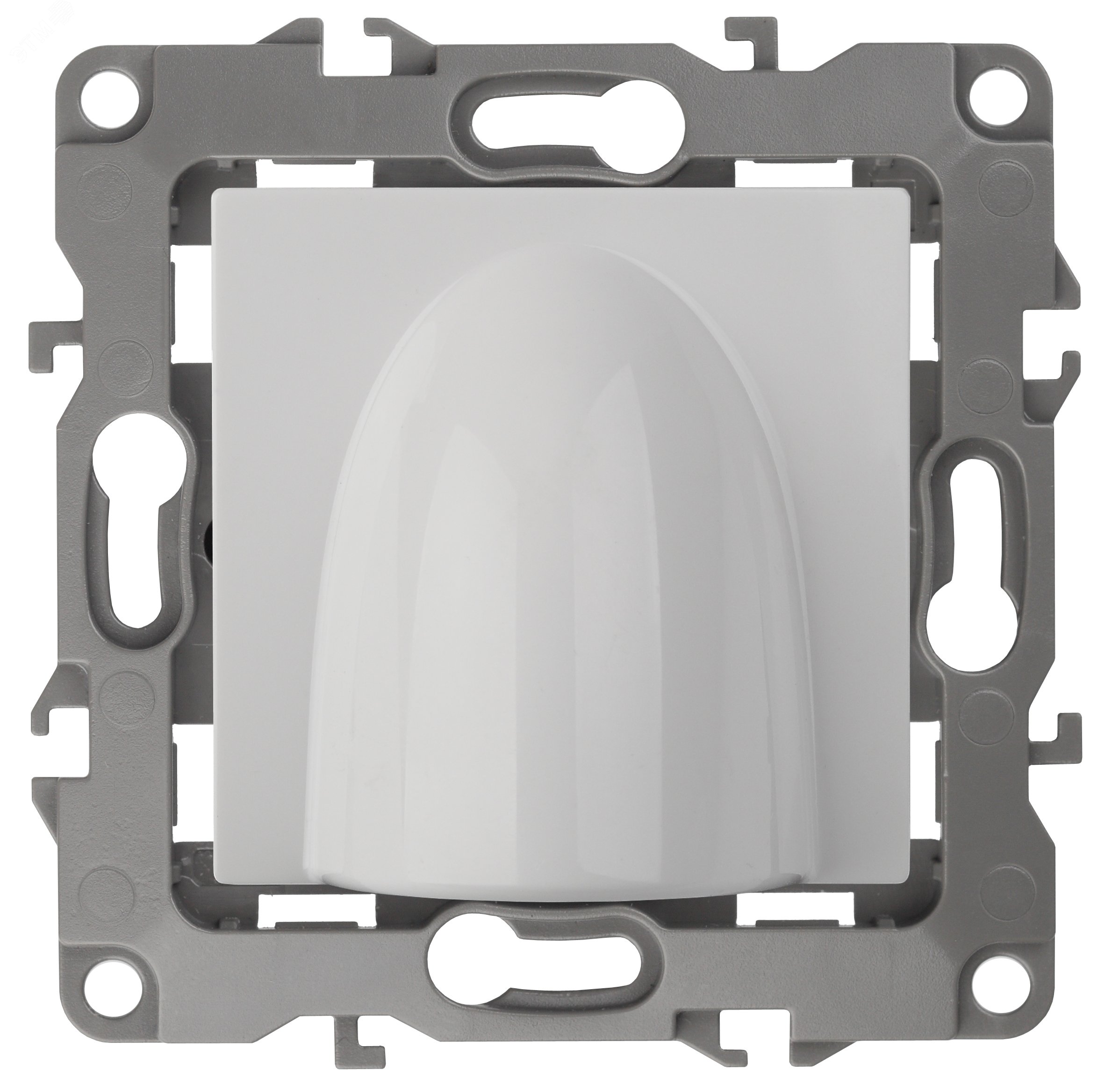 Изображение товара Вывод кабеля Эра12 белый скрытый монтаж поликарбонат 12-6003-01