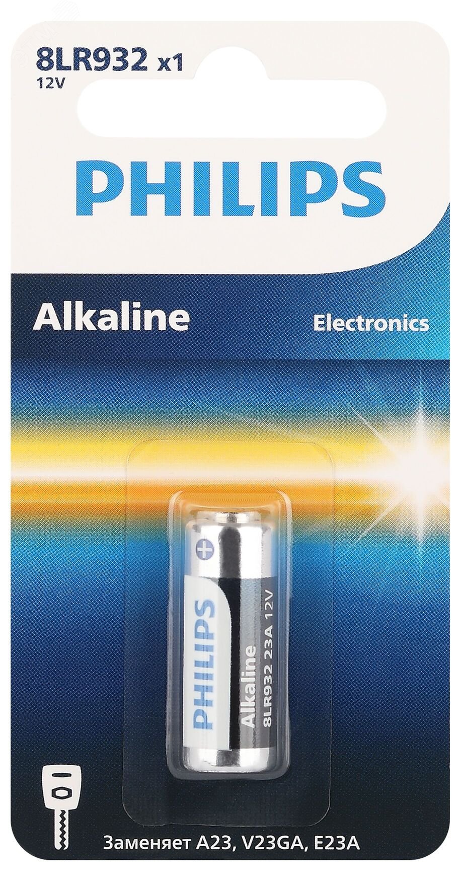 Изображение товара Элемент питания алкалиновый 8LR932/51 12v 1 шт. MN21-1BL (шт)