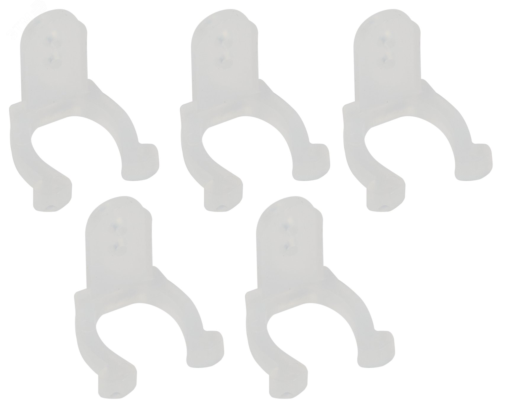 Изображение товара Набор креплений для термостойкой светодиодной ленты 5 шт ЭРА LS-clip-24-bath