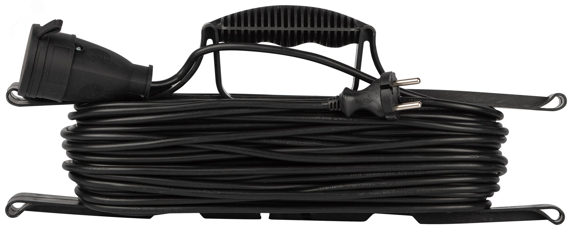 Изображение товара Удлинитель силовой GREEN LINE на рамке 30м 1 розетка без заземления ЭРА