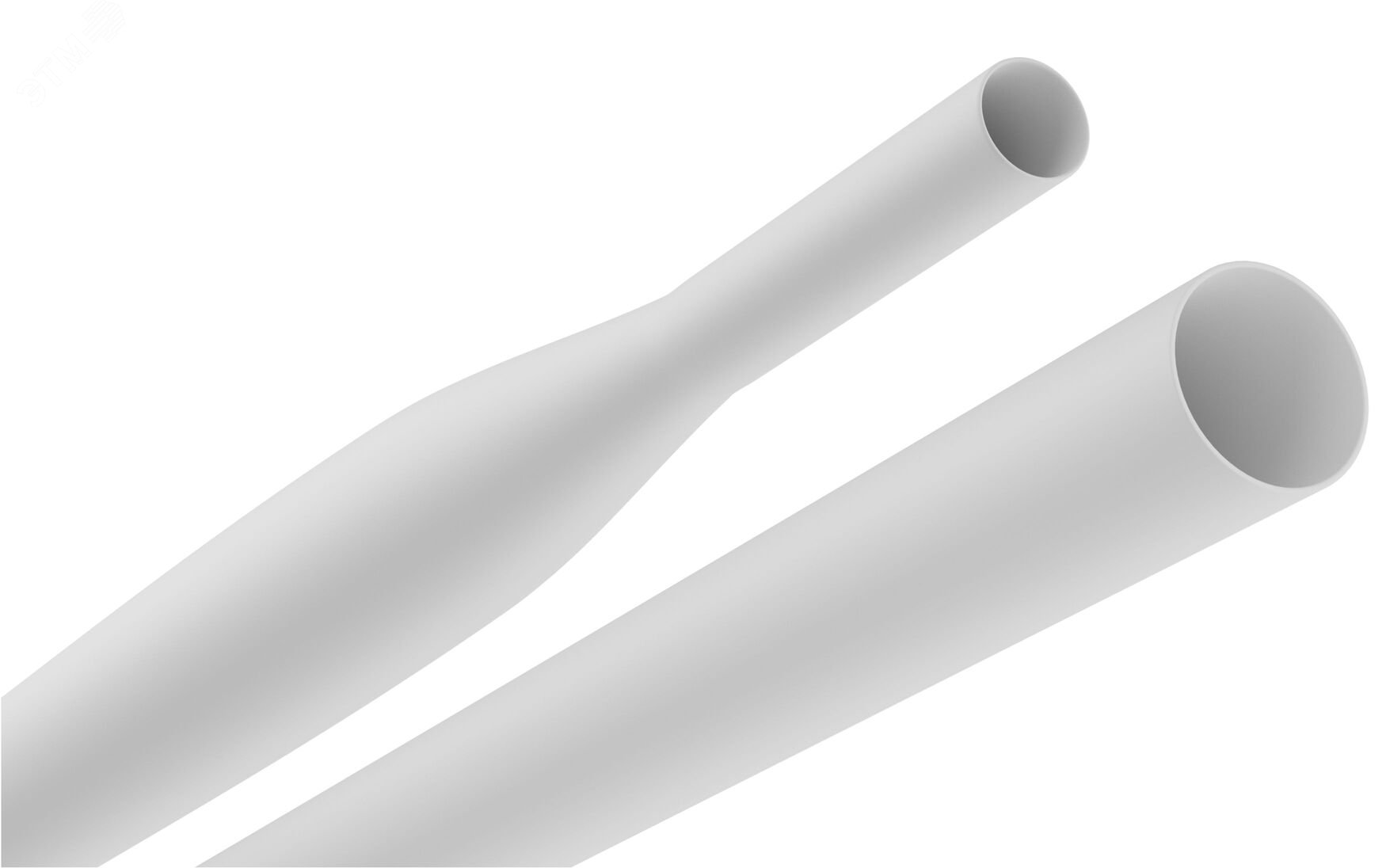 Изображение товара Трубка термоусадочная ТТУ нг-LS 8/4 белая в отрезках по 1 м. NO-224-433 (шт)