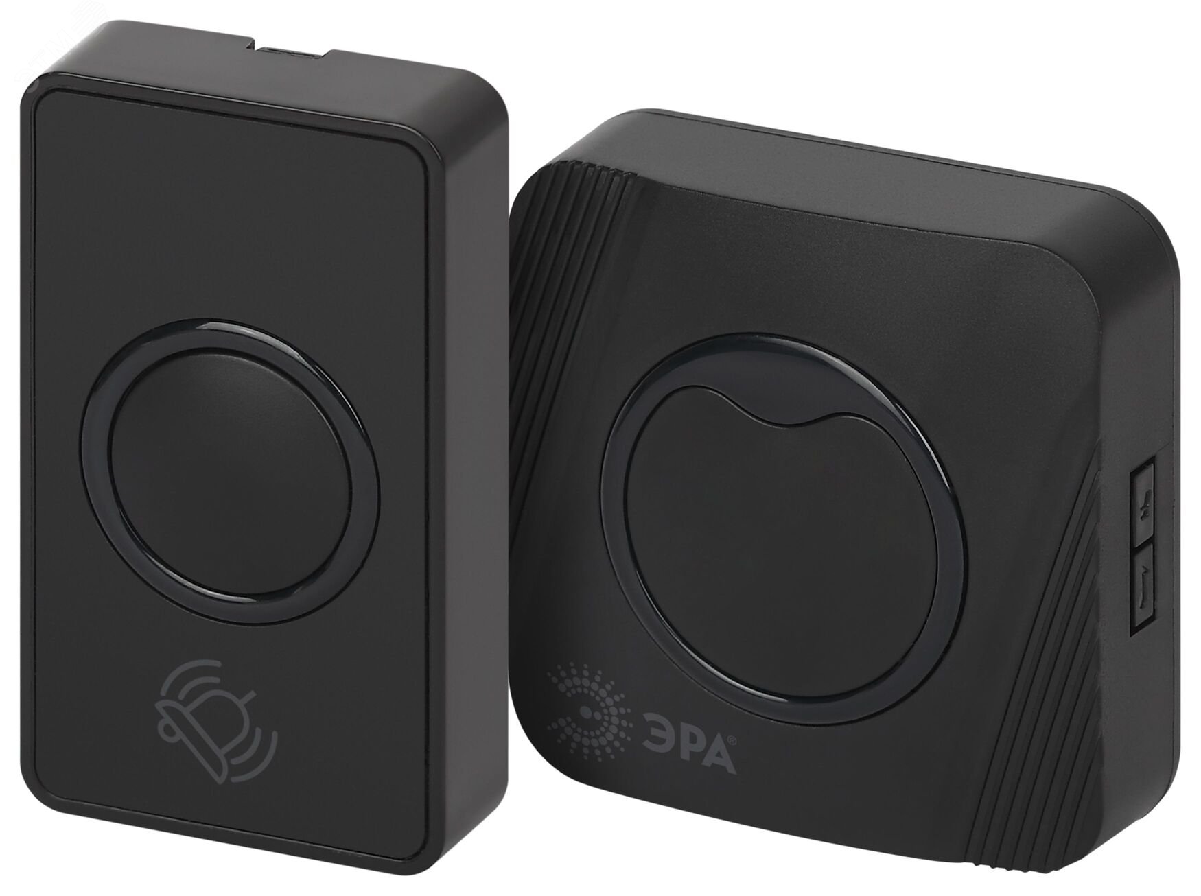 Изображение товара Звонок дверной беспроводной с RGB подсветкой, 36 мелодий, 230 В, черный