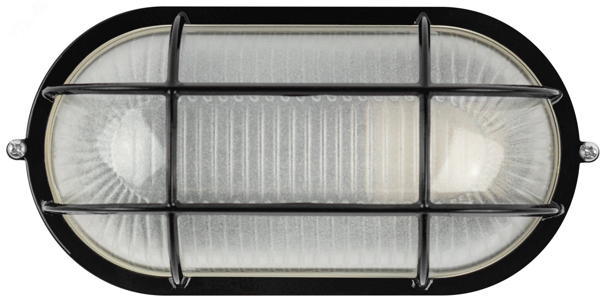 Изображение товара Светильник НБП 04-60-002 Акватермо алюминий/стекло решетка IP54 E27 max 60Вт 212х105 черный (шт)