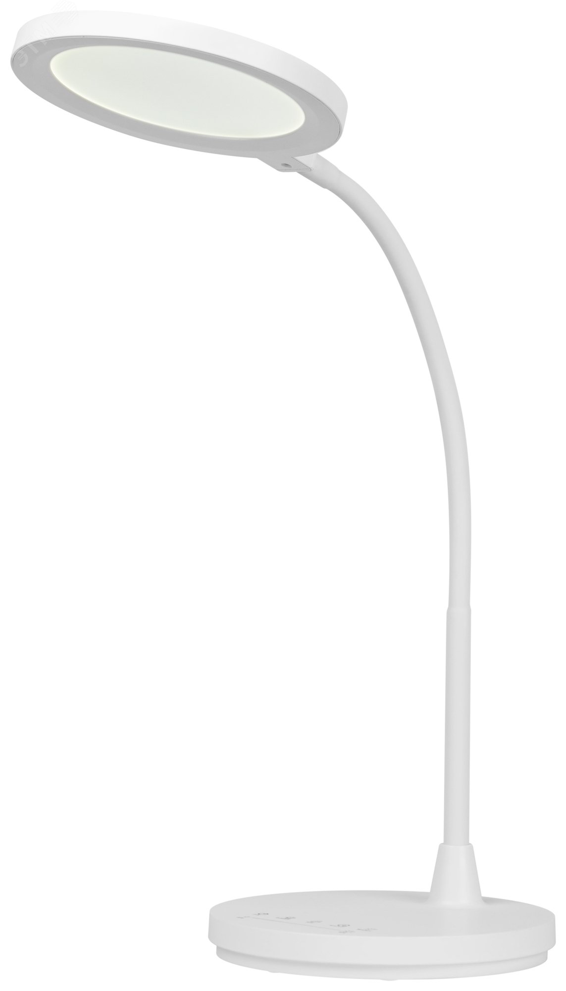 Изображение товара Настольный светодиодный светильник ЭРА NLED-519-17W-W белый с таймером и диммером