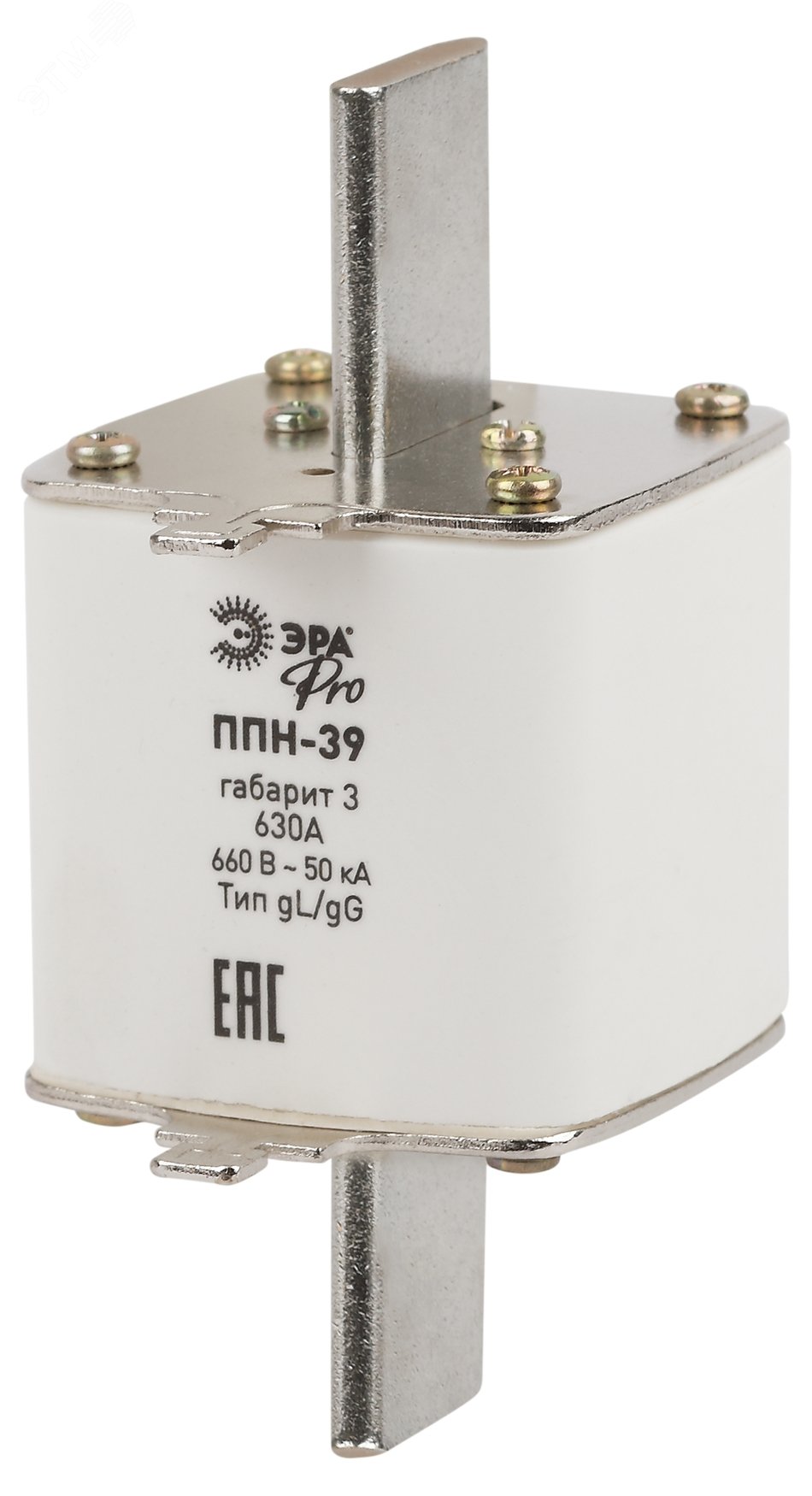 Изображение товара Предохранитель плавкий PRO plan-39-3-630, 630А, ЭРА