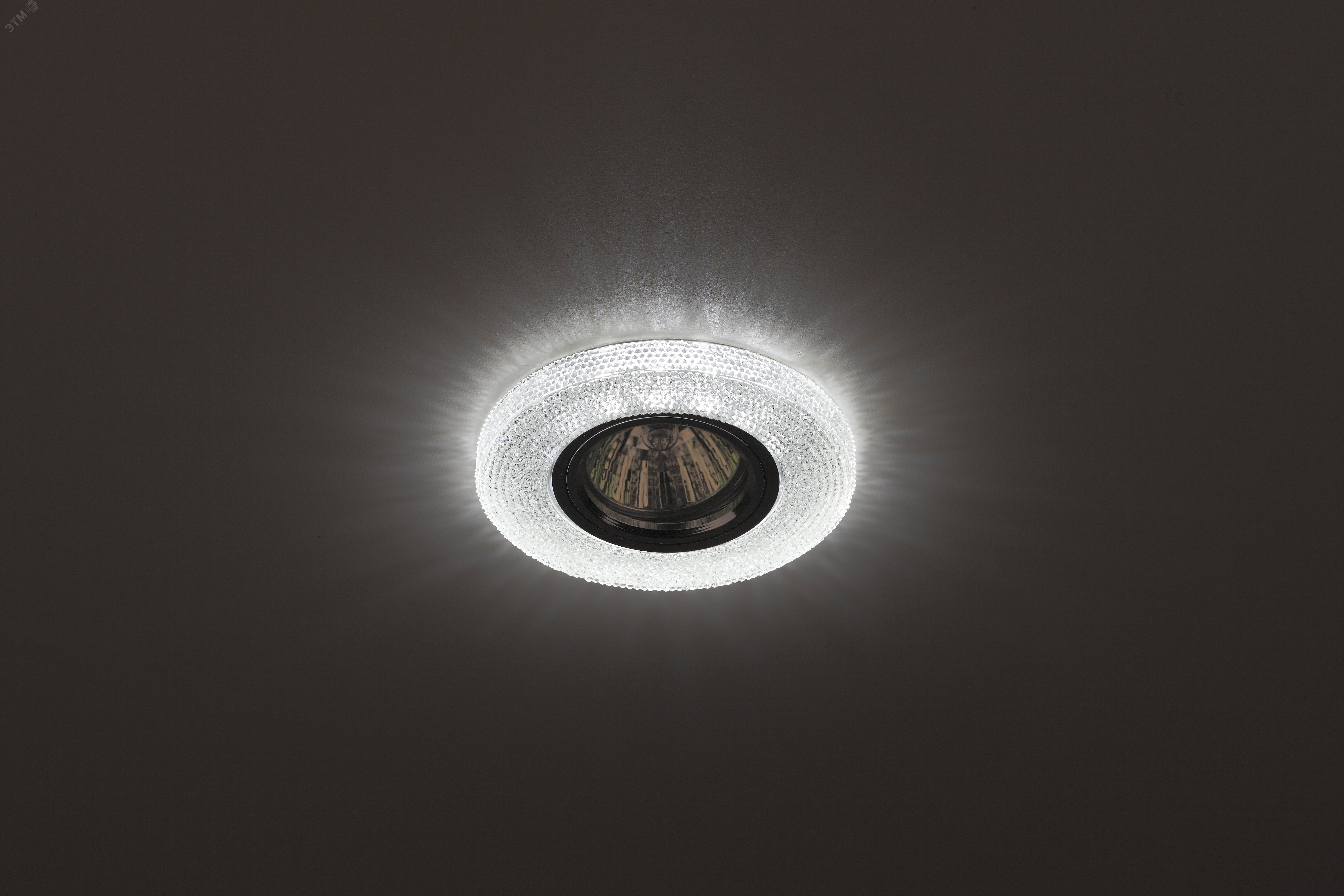Светильник точечный декоративный cо светодиодной подсветкой, прозрачный DK LD1 WH ЭРА Б0018775 ЭРА - превью 2