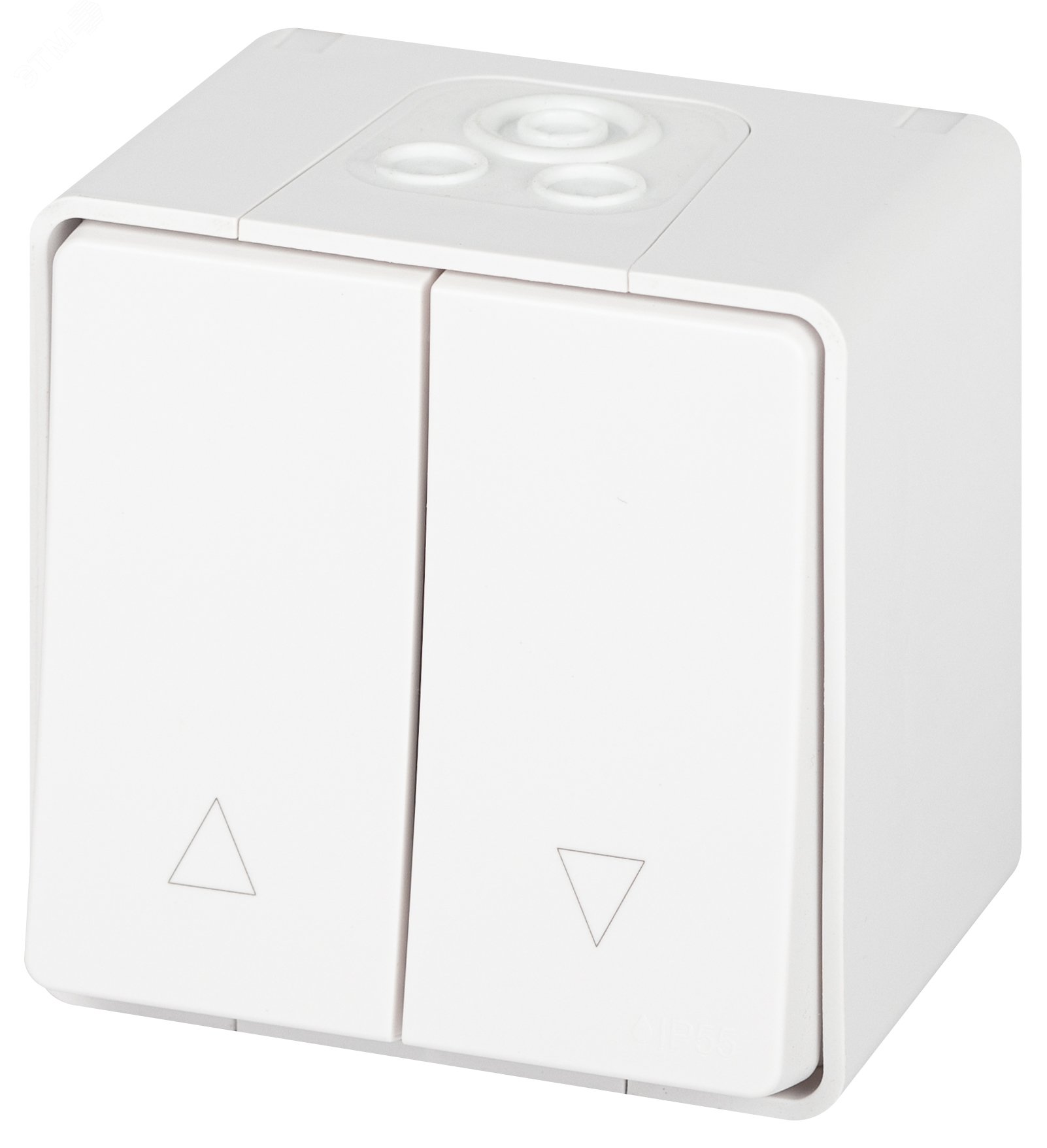 Изображение товара Переключатель Эксперт 11-1508-01 для жалюзи IP55 10А 250В Белый