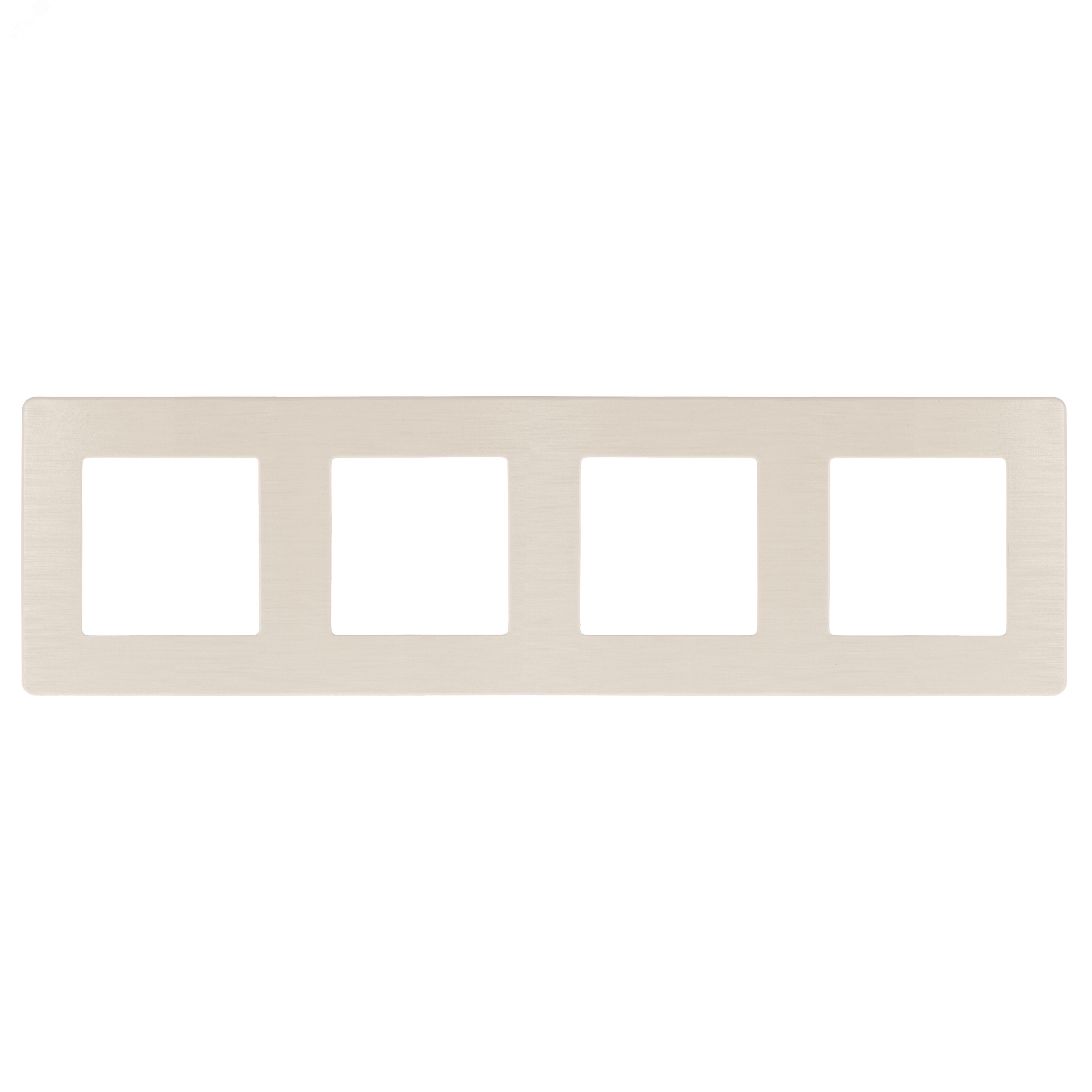 Изображение товара Рамка для розеток и выключателей ЭРА серия 12 12-5104-02 4 поста слоновая кость