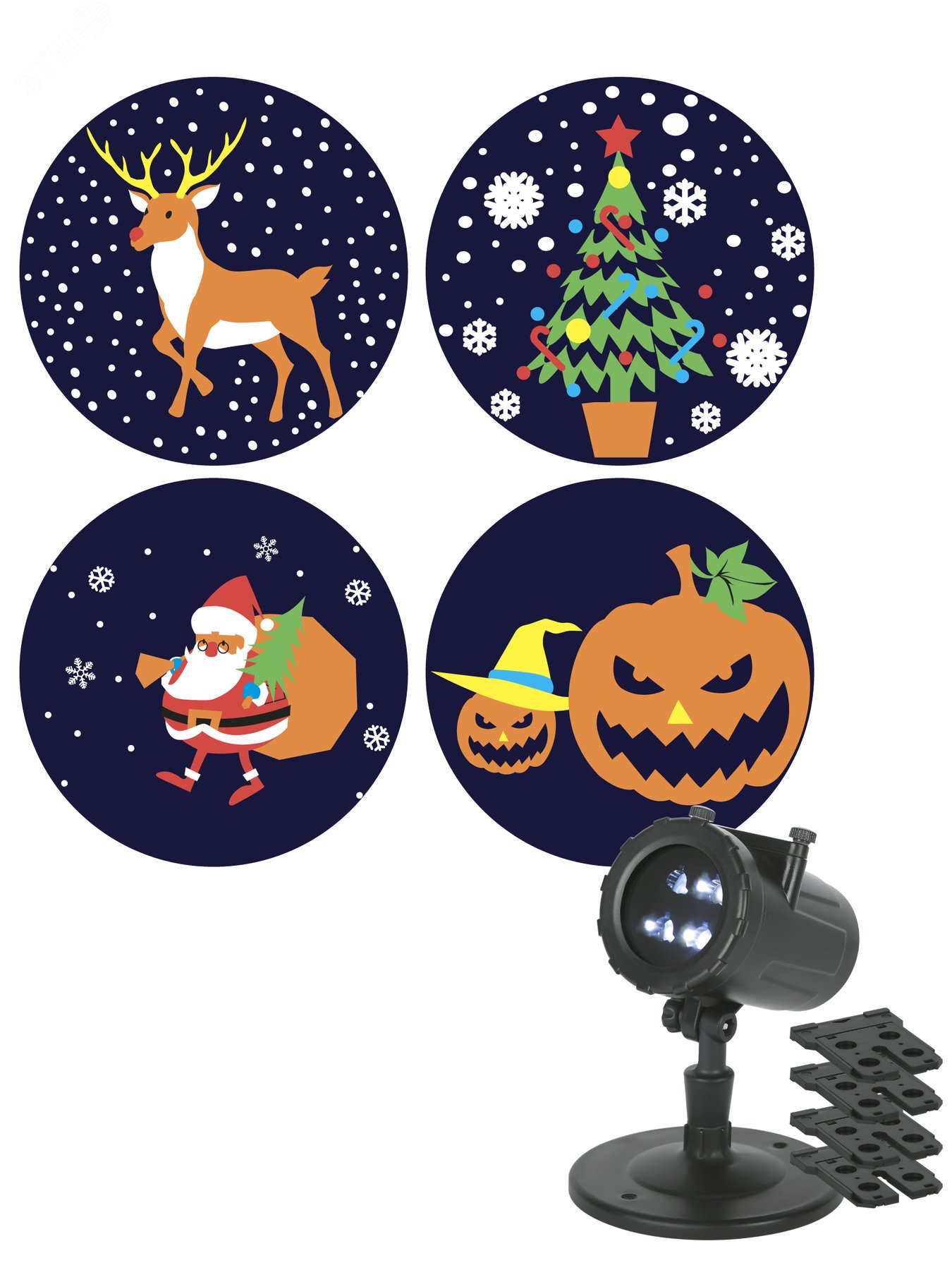 Изображение товара Проектор LED Праздник ЭРА ENIOP-10 для праздников