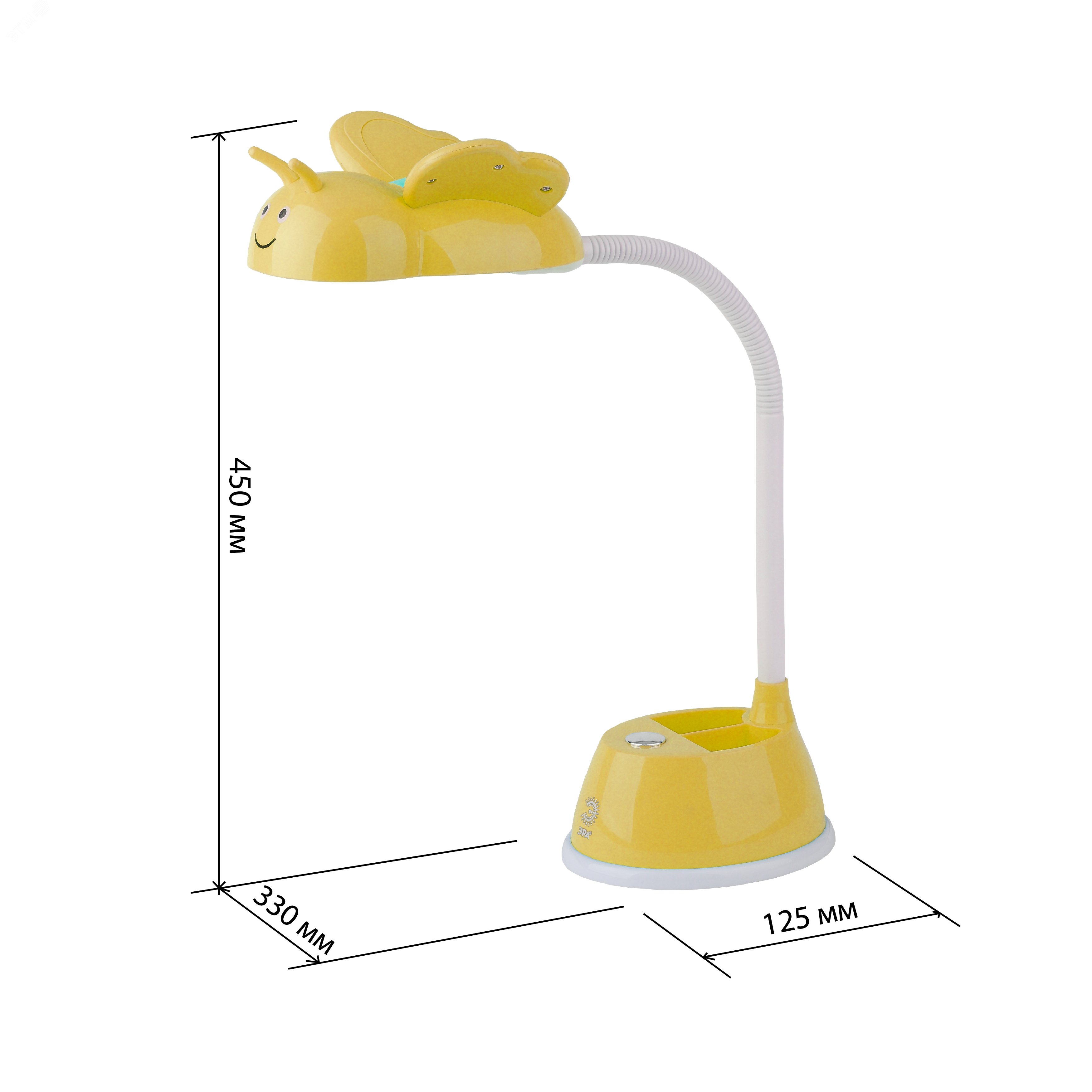 Светильник настольный светодиодный желтыйNLED-434-6W-Y Б0031618 ЭРА - превью 3