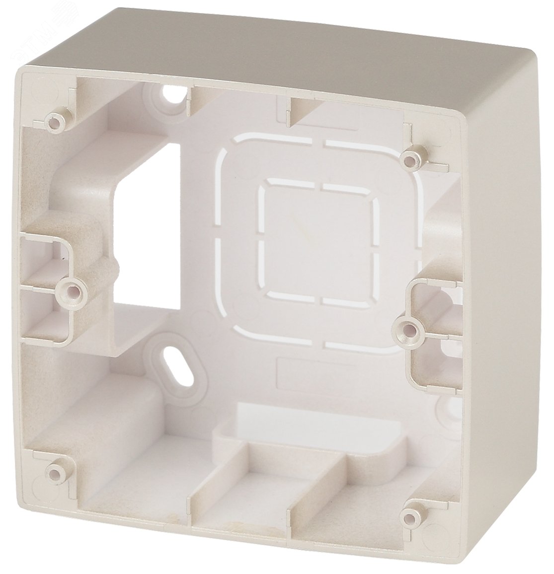 Изображение товара Коробка накладного монтажа 1 пост, Эра12, шампань (20/200/1600) 12-6101-04 (шт)