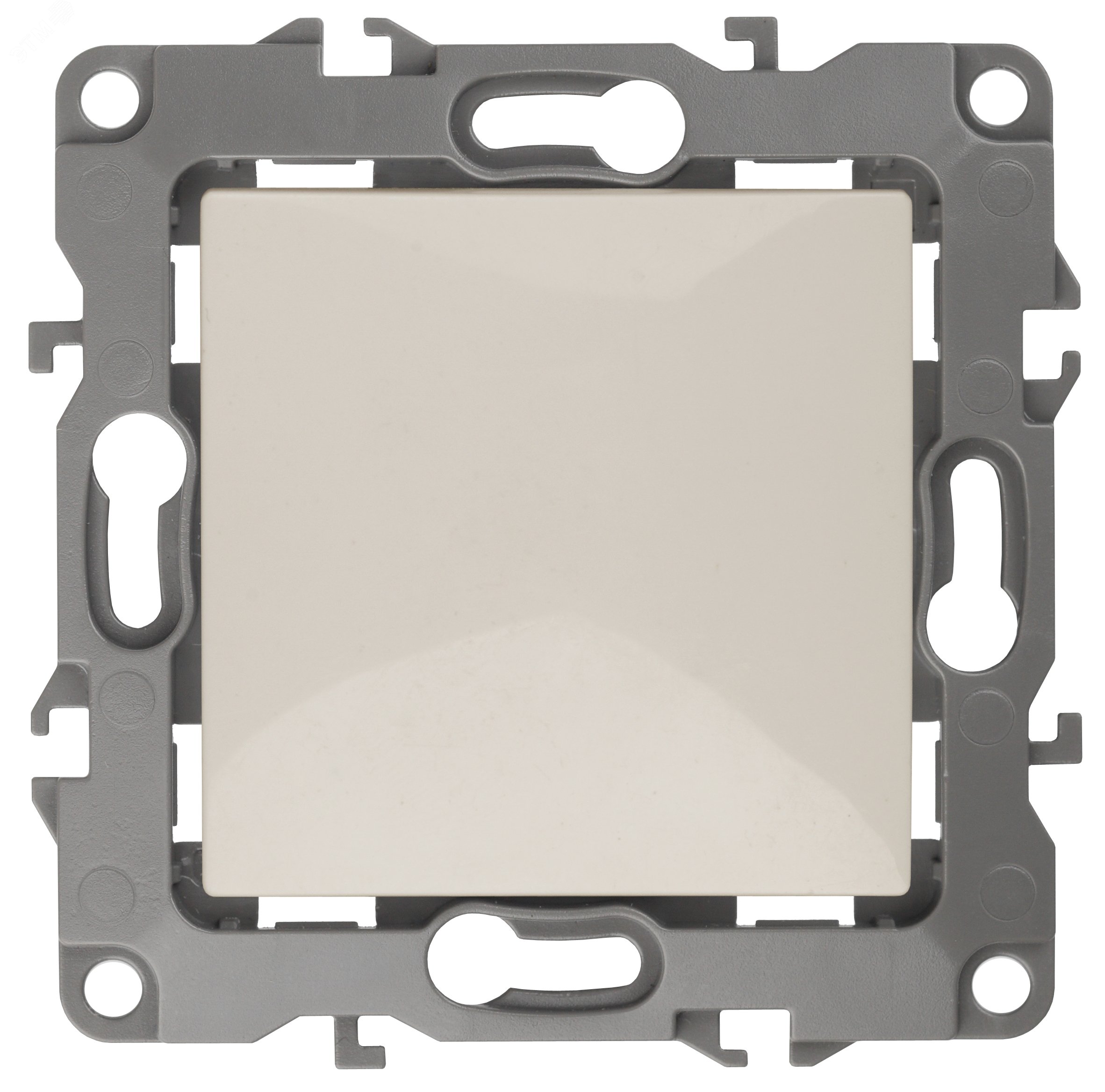 Изображение товара Кнопка Эра12 10АХ-250В слоновая кость автоматический зажим