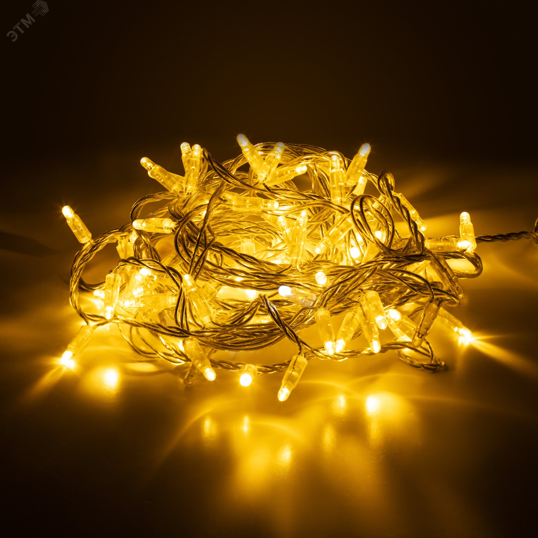 Изображение товара Светодиодная гирлянда ЭРА ERAPS-NP10 10 м теплый свет 100 LED