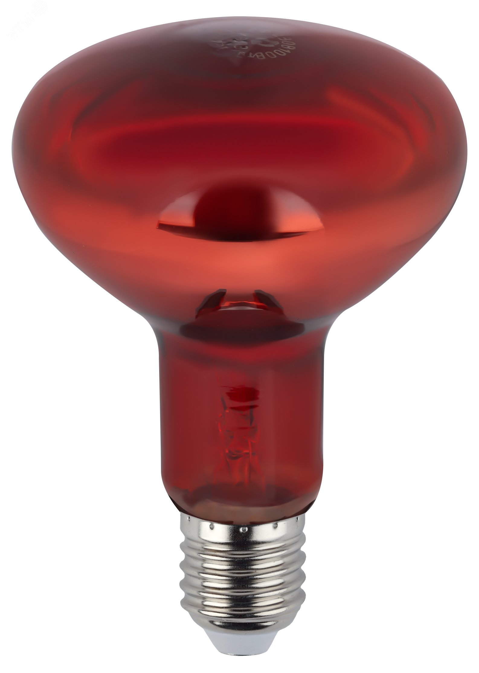Инфракрасная лампа E27 кратность 1 шт для обогрева животных и освещения 100 Вт ИКЗК 230-100 R95 Б0062411 ЭРА - превью 2