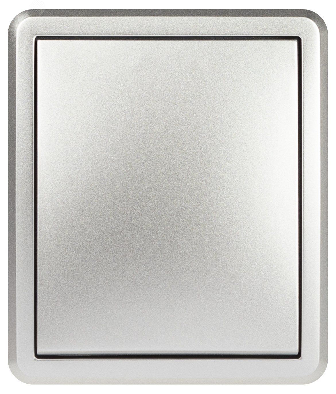 Изображение товара Выключатель одноклавишный наружный с подсветкой IP20 алюминий 10А 250В ЭРА Эксперт