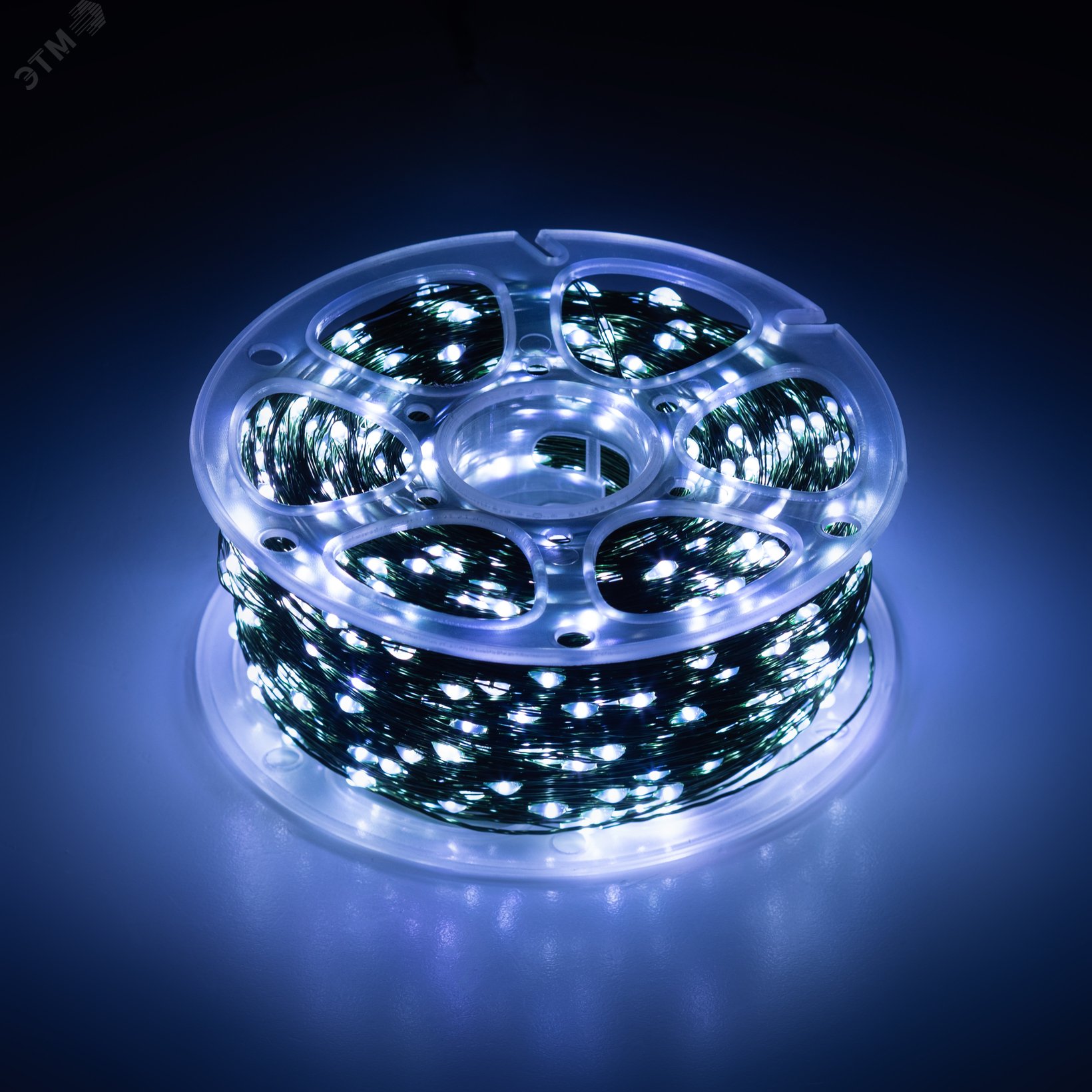 Изображение товара Гирлянда Нить холодный свет 50 м 500 microLED IP44 220В ЭРА