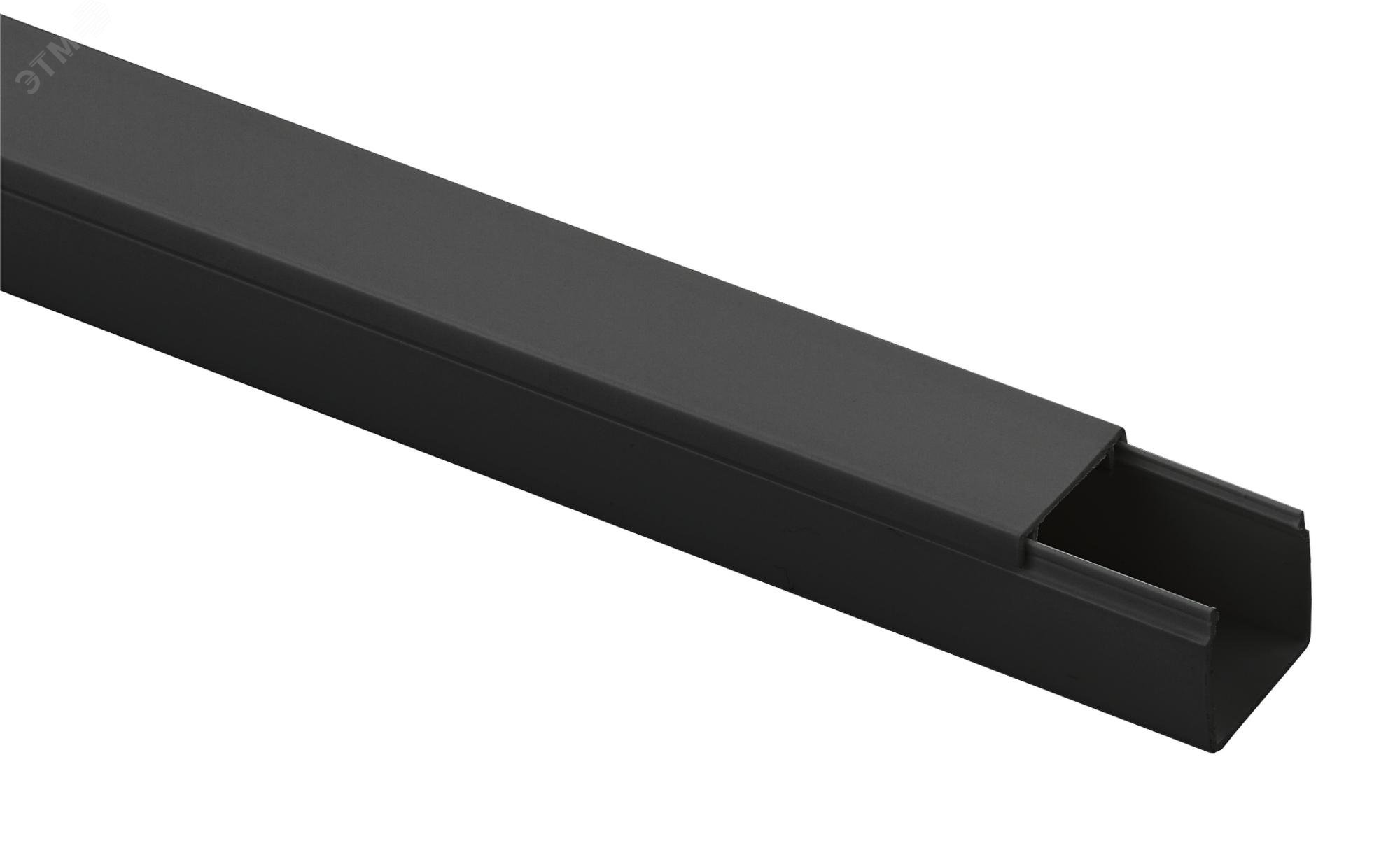 Изображение товара Кабель-канал KK-B-16-16 черный 16x16мм 50м (шт)