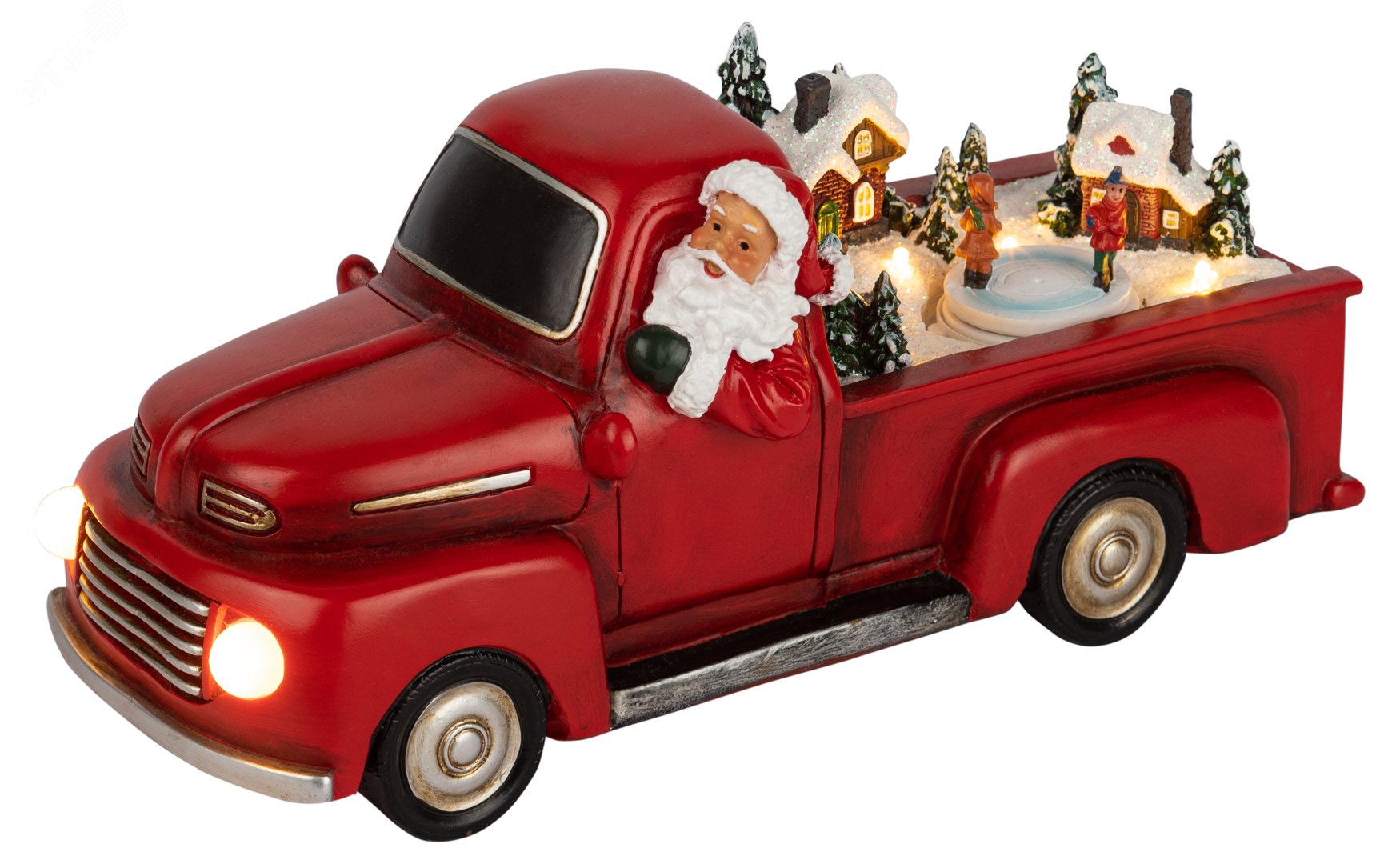 Изображение товара Рождественская композиция Новогоднее путешествие мультиколор EFIS-S01 3АА 25х12х17 см