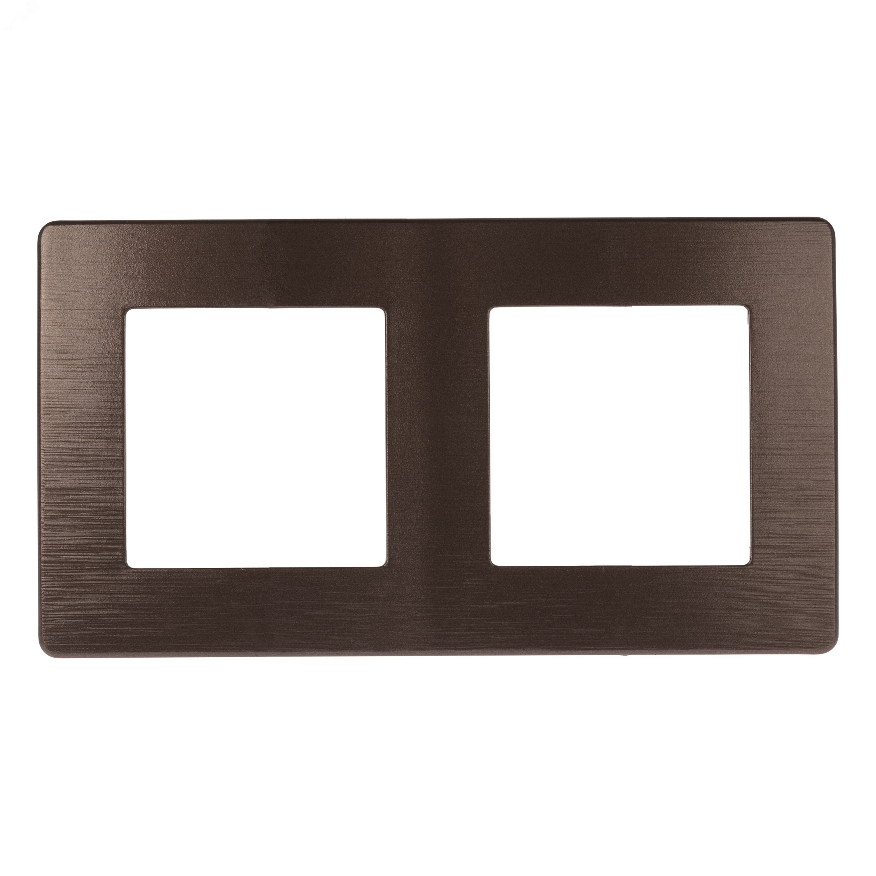 Изображение товара Рамка для розеток и выключателей ЭРА 2 поста бронза пластик серия 12 12-5102-13