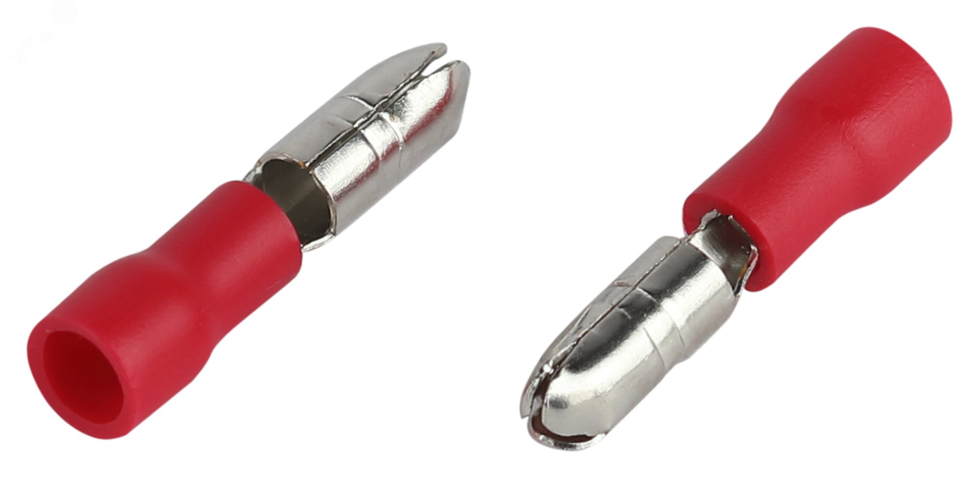 Изображение товара Разъем-штекер NO-225-133 РшИп 1.25-4 изолированный «вилка» (упаковка 50 штук) (уп)