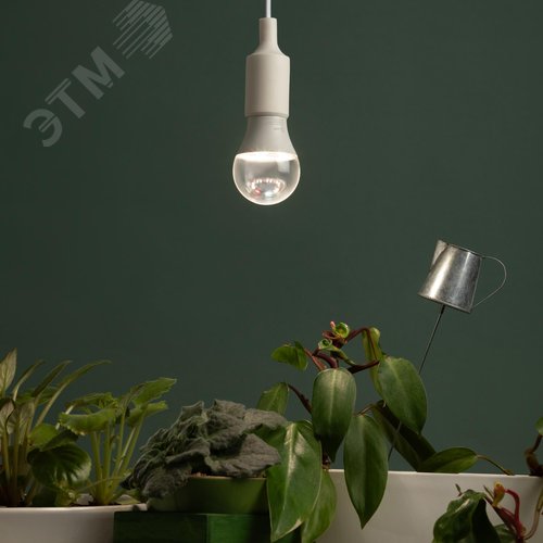 Фитолампа для растений светодиодная GREEN LINE ФИТО А60-15W-PFR-E27-GR полного спектра 15 Вт Е27 - фото 5