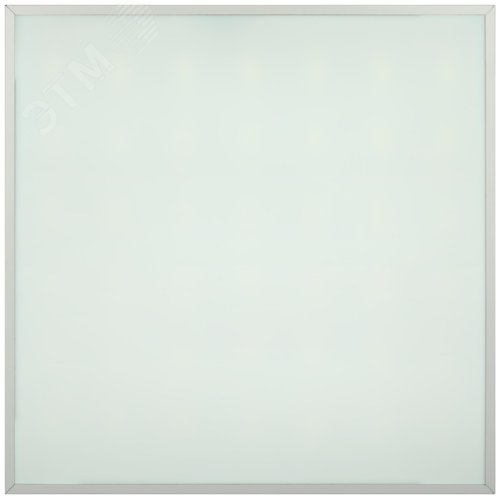 Светильник светодиодный ДВО-38Вт 3990Лм 6500К ГРИЛЬЯТО 588х588x40 матовый SPO-940-9-65K-038 - фото 2