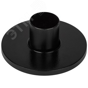 Опора металлическая ОМ-0,06 для светильников НТУ (шары) черная h60мм d60мм