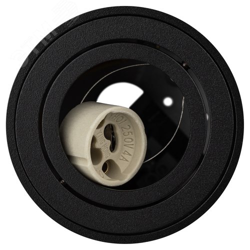 Светильник настенно-потолочный спот OL21 BK MR16/GU10, черный, поворотный лампа MR16 ( в комплект не входит) - фото 6