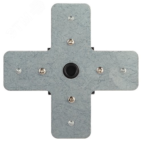 Коннектор TR-1PA-СX-BK X-образный для однофазного шинопровода черный - фото 5