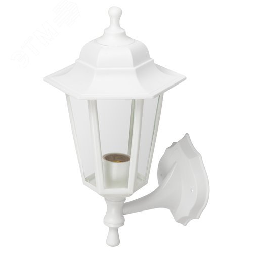 Изображение товара Светильник настенный НБУ 06-60-001 шестигранный белый IP44 Е27 max60Вт (шт)