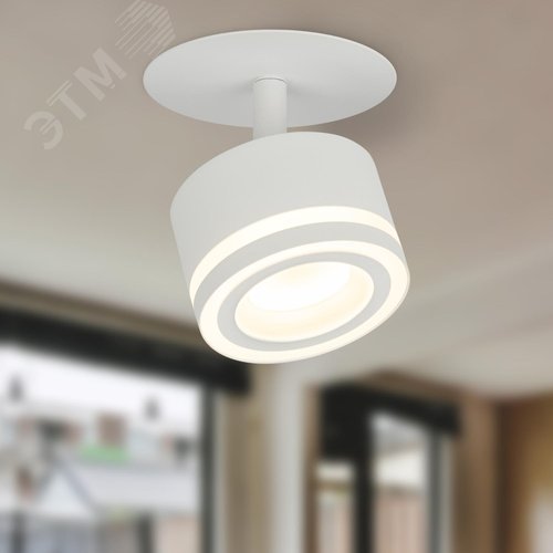 Светильник встраиваемый под лампу GX53 DK114 WH белый - фото 7