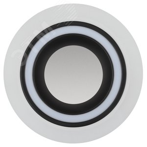 Встраиваемый светильник декоративный DK90 WH/BK MR16/GU5.3 белый/черный Б0054359 ЭРА - 4