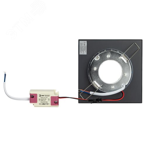 Светильник встраиваемый со светодиодной подсветкой DK LD50 BK GX53 черный - фото 9