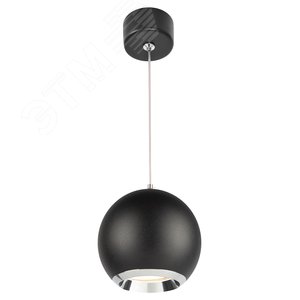 Изображение товара Светильник подвесной потолочный PL32 BK/CH MR16 GU10 круг черный, хром (шт)