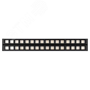 Светильник трековый однофазный TR54 - 5030 BK 50W 3000K 45 град Черный - фото 4