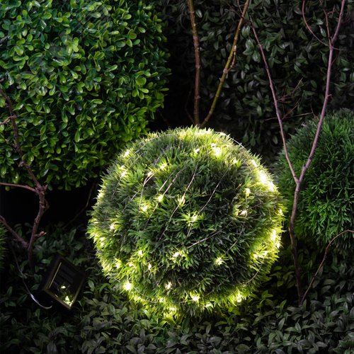 Гирлянда садовая ERASF22-18 Нить на солнечной батарее теплый свет 21,9 м - фото 4